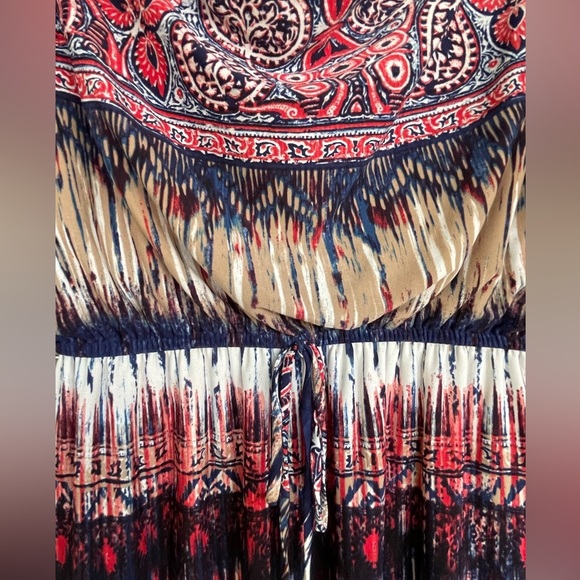 🔥❤️Donna Ricco New York size 8 maxi dress. Gorgeous colors and style! Like new - Picture 4 of 5